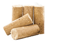 Premium Alb-Holzbriketts